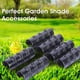 thumbnail image 5 of Pack of 100 clips for garden greenhouse, 25mm, in black. Resistant to high temperatures, these durable clips are easy to use for securing tarpaulins, 5 of 5