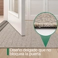 thumbnail image 4 of FRABE Ultra Thin Indoor Door Mat Non Slip, Low Profile Entryway Mat, Pet Friendly Doormat with Herringbone Design for Inside, Patio, Porch, Beige, 32x48, 4 of 10