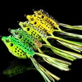 thumbnail image 3 of 3PC Frog Lure Fishing Lure 15g 13g 8g 5g Bionic Frog Frog With High Carbon Steel Double Hook Fake Bait, 3 of 4