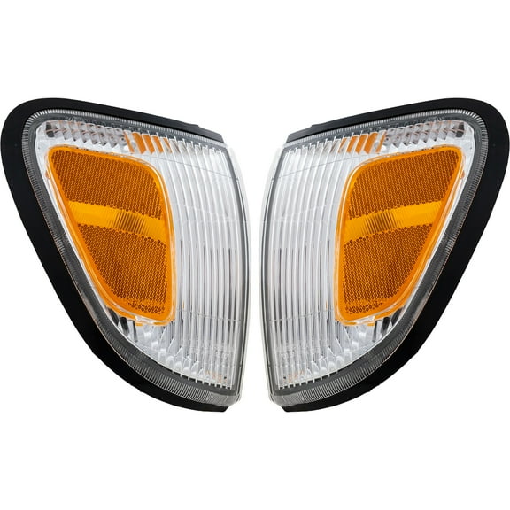 Garage-Pro Corner Light Set Compatible with 1997-2000 Toyota Tacoma, Driver and Passenger Sides Corner Lights, with Bulbs, Production Date From June 1997 Standard/Extended Cab Pickup