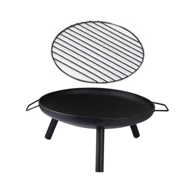 Brasero de carbón, calentador de brasero, quemador de carbón portátil, brasero de leña para Picnic, cubierta al aire libre, patio trasero, hogar , Sin parrilla