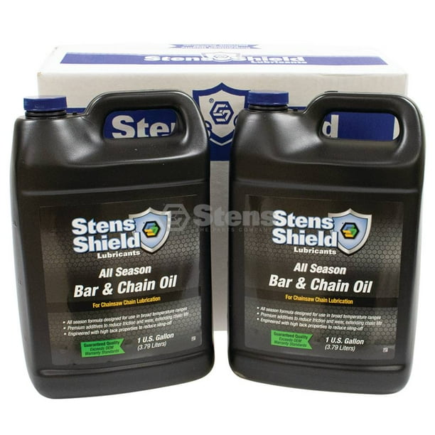 Bar And Chain Oil All season formula, Four 1 gallon bottles