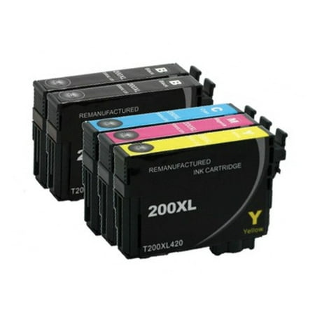 Remanufactured cartridges Multipack for Epson 200XL - 5 (Best Remanufactured Ink Cartridges)