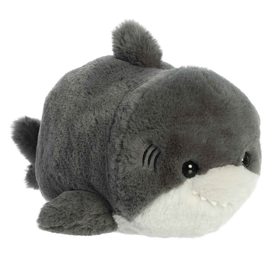 Aurora - Medium Gray Spudsters - 12" Sebastian Shark - Adorable Stuffed Animal