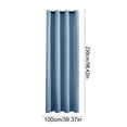 thumbnail image 3 of Blackout Curtain,98" Long Bedroom Thermal Insulated Grommet Window Drapes Room Darkening,Light Blocking Curtains for Bedroom Living Room Balcony Decor,1 Panel, 3 of 5