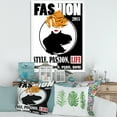 thumbnail image 3 of Designart 'Style Passion Life Fashion Woman V' Modern Framed Art Print, 3 of 4