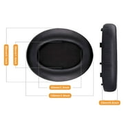 ARMFORCE Earpads Replacement for Sony WH-1000XM3(WH1000XM3) Headphones Earmuffs Faux Leather Black Ear Pads Cushions