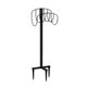 thumbnail image 1 of Soporte de manguera independiente, soporte de almacenamiento de tuberías de agua de metal, soporte de jardín resistente Estilo B, 1 of 9