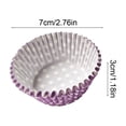 thumbnail image 3 of 100 Pack PVC Cake Liner Baking Cup Non Stick Cupcake Wrapper For Muffin Party, 3 of 6