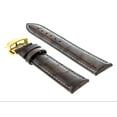 thumbnail image 2 of 20MM LEATHER BAND STRAP DEPLOYMENT FOR OMEGA SEAMASTER PLANET L/BROWN WS GOLD, 2 of 2