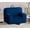 Blue, variant on Olive & Opie Kuddlez Kids/Toddlers Foam Chair with Washable Cover Grande Size, Gray