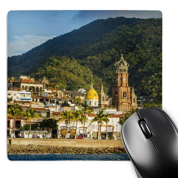 3dRose, Our Lady of Guadalupe, Puerto Vallarta, Jalisco, Mexico., MousePad