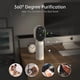 thumbnail image 2 of Desktop Air Purifier, Portable Air Purifier Ionizer With True Hepa Filter Air Purifiers For Bedroom Home, Smokers, Pets, Office, Desk, Office Purifier, 2 of 4