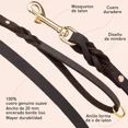 thumbnail image 2 of Correa De Cuero Para Perros De 4 Pies Correa Trenz 13mm, 2 of 4