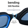 thumbnail image 3 of Unisex Professional Swimming Goggles with High Definition Lens, Anti-Fog & Waterproof Design, Leak-Proof Seal, Comfortable Non-Slip Fit for Training and Competition - MMPC-7204 (Electroplated Yellow, 3 of 6