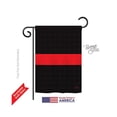 thumbnail image 1 of Breeze Decor 58241 Drapeau de Jardin à Impression Militaire à Rayures Rouges à 2 Côtés - 13 x 18,5 Po, 1 of 1