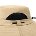 thumbnail image 4 of SAWOBUUN Solar Powered Fan Hat Wide Brim Breathable Sun Hat Fishing Beach Outdoor Hats for Men and Women, 4 of 4