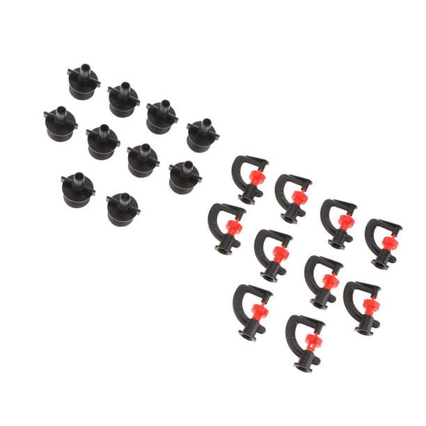 Sistema De Riego De Jardín 10pcs 360 degree Rotary G Tipo Micro Boquilla Zulema Aspersor al revés