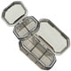 thumbnail image 5 of Pastillero de viaje con 2 compartimentos, organizador portátil para guardar pastillas, 5 of 8
