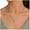 Pink, variant on Dvkptbk Eari Ng Sweet Necklace Acrylic Color Clavicle Chain Necklace Jewelry
