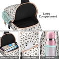 thumbnail image 4 of Lightweight Abstract Sling Backpack with Geometric Rainbow Gradient and Ocean Beach Watercolor Print, Travel Crossbody Bag for Hiking and Outdoor Activities, 4 of 6