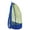 Blue, variant on Foldable Storage Bag Large Capacity Beach Bag Transparent Mesh Design Lightweight Swimming Backpack Beach Toy Organizer