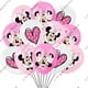 thumbnail image 5 of Disney-globos de látex de Minnie Mouse, suministros para fiestas, decoraciones para fiestas de cumpleaños, 10/20/30 piezas, 12 pulgadas, 5 of 5