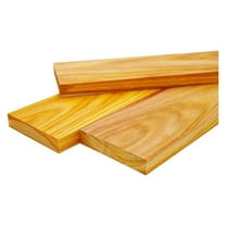 Canary Wood Lumber Boards - 3/4" x 4" (2 Pcs) (3/4" x 4" x 12")
