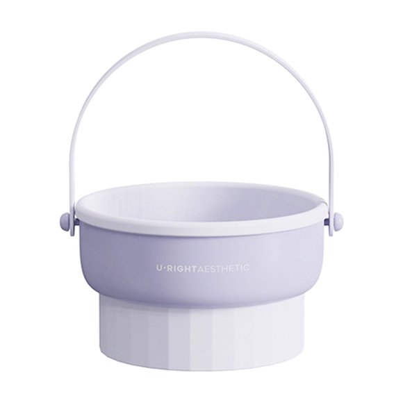 Fiudx Portabrochas de Maquillaje, Caja de Almacenamiento Acrílica Desmontable, Organizador de Cosméticos Multifunción, Tendedero para Limpieza, Uso de Escritorio, Perfecto para Amantes Del Maquillaje