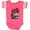 Football Pink and White, variant on Inktastic Big Brother Fire Truck Boys Baby Bodysuit