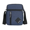 thumbnail image 7 of Men Messenger Bag Adjustable Strap Large Capacity Sling Pack Multi Pockets Waterproof Crossbody Shoulder Bag Satchel Purse for Outdoor,Grey, 7 of 7