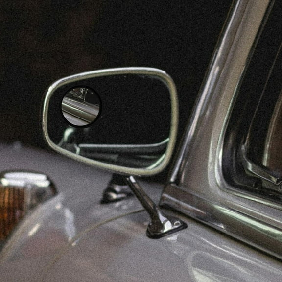 GOOHOCHY 1 Pair Blind Spot Car Mirror Round Rear View Convex Mirrors With Suction Cup For Car Suvs Motorcycles Trucks Trailers Bicycles Rvs Boats Golf Cart Black