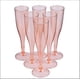 thumbnail image 2 of 20 copas de champán de plástico desechables - Copas de champán de plástico con purpurina de oro rosa para fiestas - Vasos de plástico para tostar - Vasos de mimosa de plástico W, 2 of 3