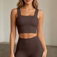 thumbnail image 3 of ZIXKCGDSE Women's Sports Bra Padded Spaghetti Straps Sleeveless Tank Top for Yoga Fitness Size L, 3 of 4