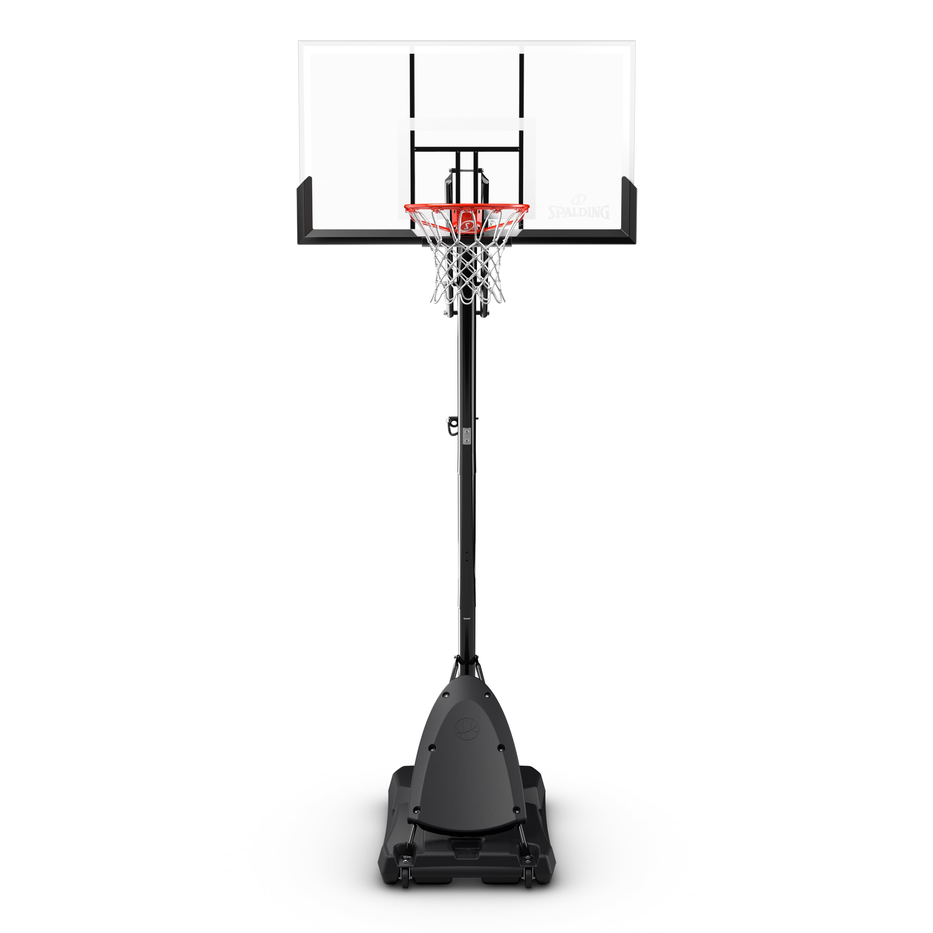 Details about   Spalding 54" Polycarbonate Portable Basketball Hoop 