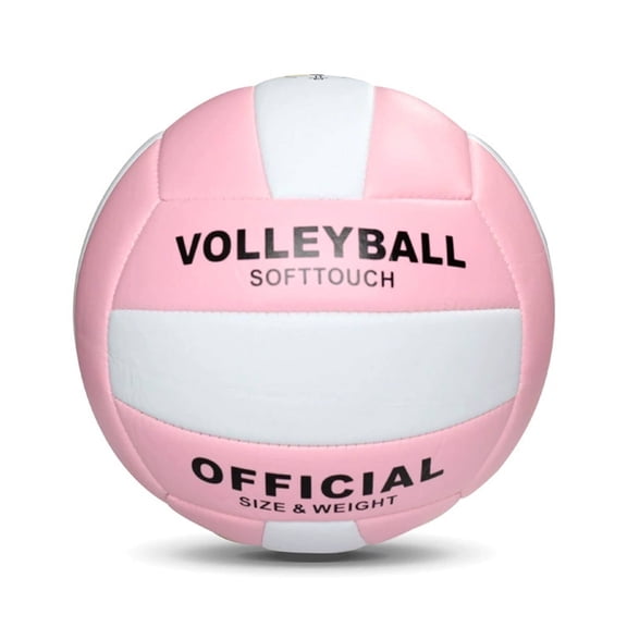 GARDVORA Volleyball,Exceptional Bounce Volleyball Training,Easy Court Visibility Indoor Volleyball,Pink