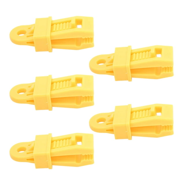 Tent Fasteners Clips,5pcs Tarp Clips Waterproof Tarp Clamps Tarp Clips Next-Gen Design