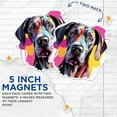 thumbnail image 3 of (2 Pack) Great Dane Dog Breed Magnets - 5 Inches On Longest Side - Choose from Over 100 Dog Breeds - for Cars, Refrigerators, Toolboxes - Made in USA - MAG1869, 3 of 7