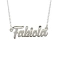 thumbnail image 1 of Collar con Dije ZAB Diseño del Nombre Fabiola En Plata Ley .925, 1 of 4
