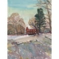 thumbnail image 3 of Calcasola, Stephen 15x18 Black Modern Framed Museum Art Print Titled - Historic Red Barn in Worthington Massachusetts, 3 of 5
