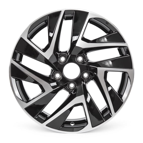 New 17" Replacement Wheels for Honda CR-V 2015 2016, 17 x 7-inch Machined W/ Black Rims