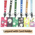 thumbnail image 7 of BE-TOOL Daisy ID Badge Card Holder with Neck Strap Lanyard for Bank Cards Money Keys Office School, 7 of 7