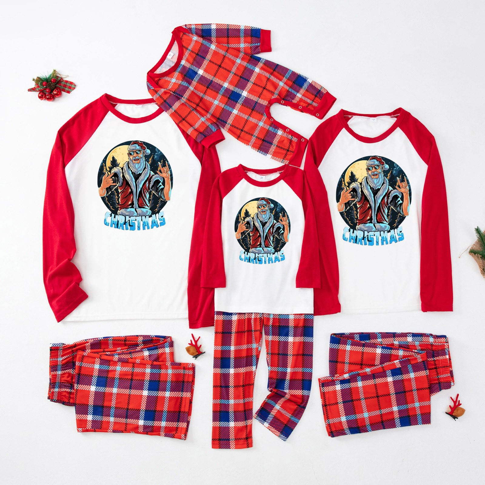 Plain xmas pjs sale