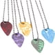 thumbnail image 3 of Púas de guitarra, collar, pendientes, púas de acrílico, joyería, regalo para mujeres u hombres, 3 of 8