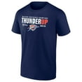 thumbnail image 2 of Men's Fanatics  Navy Oklahoma City Thunder 2025 Western Conference Champions Hometown Collection T-Shirt, 2 of 4