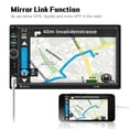 thumbnail image 2 of 2din Car Radio Stereo 7018b Autoaudio Fm Receiver 7 Inch Hd Touch Screen Multimedia Player Mirror Link Monitor, 2 of 5