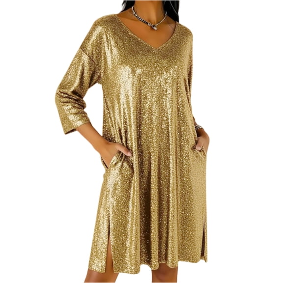 Women's Fashion Dress Outings Flowy Maxi Dress Elegant New Women's Skirts