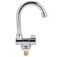 thumbnail image 3 of Ccdes Cold Water Faucet,RV Kitchen Supplies,Single Cold Water Tap Basin Faucet 360 Degree Rotation 1/2in Mounting Thread For RV Motorhome, 3 of 8