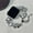 Silver, variant on Compatible with Apple Watch 38/40/41/42mm(S10) Metal Strap Bracelet,Women Fashion Opal and Metal Strars Double-chain Design,Elegant Adjustable Wristband Bracelet Strap,Silver