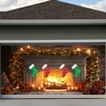 thumbnail image 4 of Fwttom Christmas Garage Door Cover Decorations - Snowflakes & Christmas Balls Banner Garage Door Decor Outdoor Indoor for Xmas Holiday,, 4 of 6